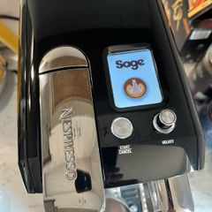 Sage Creatista  Nespresso Coffee Machine in Black/Chrome