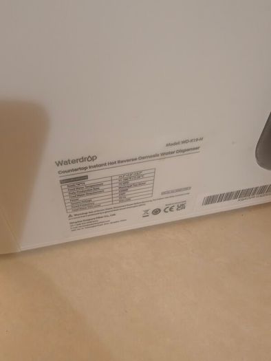 Waterdrop Countertop Reverse Osmosis Water Filter System Hot And Cold Dispenser
