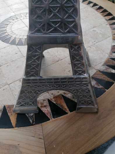 Handcrafted metal Eiffel Tower