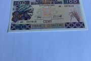 Rare Guinee Republic Banknote - 100 Francs