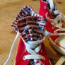 Youths high top trainers, great condition. Stars and stripes lining inside. Image 2