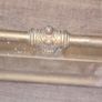 A Beautiful Antique Large Brass Ajustable Fire Fender Image 2