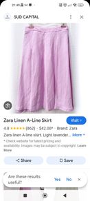 linen skirt