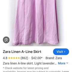 linen skirt