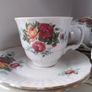 China Cups & Saucers + Lidded Sugar Bowl Image 4
