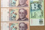 SPAIN - Set of 4 Banknotes: 1000 5000 Pesetas 1976-1992 P165 (VF-AU)