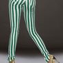LOWER RISE stripe pants size 6 8 10 10-12 Image 5