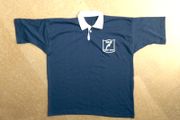 Vintage Nadi Fiji Rugby Jersey Shirt  Navy Blue  Vintage Retro Pacific