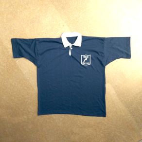 Vintage Nadi Fiji Rugby Jersey Shirt  Navy Blue  Vintage Retro Pacific