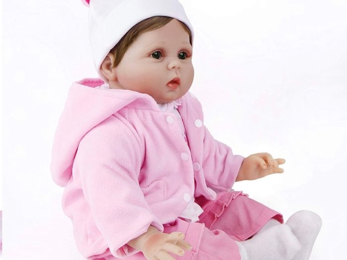 Reborn Dolls 22 inch 55cm Realistic Baby Dolls Soft Silicone vinyl that Looks Real Reborn Baby Dolls Girls Real life Newborn Baby Toys (FREE POSTAGE)