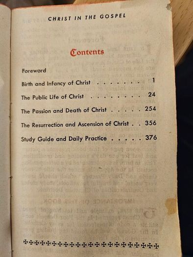 Christ In The Gospel.  The Life Of Christ By The 4 Evangelists. With 170 Original Illustrations. 1949 Edition In Good Condition.  See Photos For Same.
