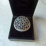 Striking Statement Ring in Silver, Stamped 925. 13g. Image 4