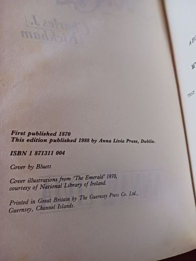 Charles Kickham / Knocknagow or The Homes of Tipperary / 1988