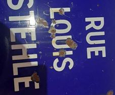 1960s original enamel French sign