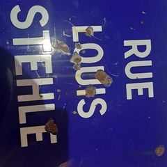 1960s original enamel French sign