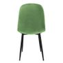 4 x dining chairs sage colour Image 2