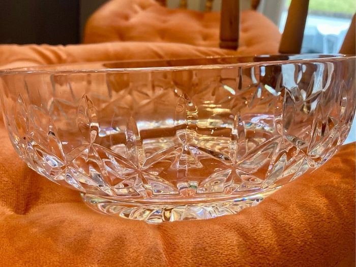 1990 Waterford Crystal Bowl Carlow Collection