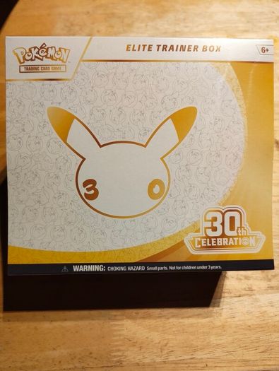 Pokemon Tcg 30th Anniversary Elite Trainer Box (etb) English