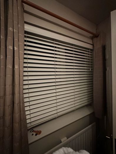 wooden blinds