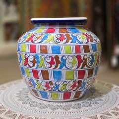 Handmade and Hand Painted Large Ceramic Planter or Pot| Warehouse Clearance | Massive Discount | Bargain prices