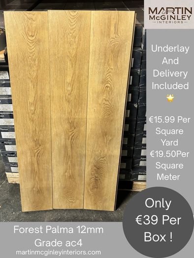 New Palma 12mm Laminated Flooring