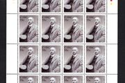 2010 Ireland 150th Anniversary of the Birth of Douglas Hyde (President of Ireland 1938-45)  Commemorative Stamps Sheetlet Plate 1A1A1A1A Mint Never Hinged (MNH)