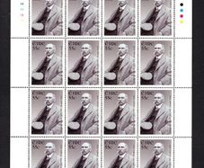 2010 Ireland 150th Anniversary of the Birth of Douglas Hyde (President of Ireland 1938-45)  Commemorative Stamps Sheetlet Plate 1A1A1A1A Mint Never Hinged (MNH)