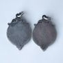 Two Vintage Solid Silver Fob Medals By Herbert Bushell & Son, 1953 Image 3