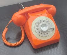 Retro Rotary Dial Landline Phone