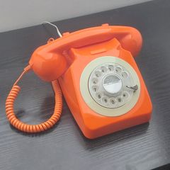 Retro Rotary Dial Landline Phone