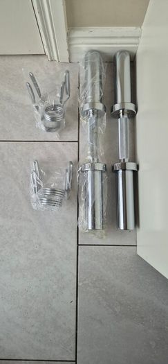 brand new set of olympic dumbbell handles
