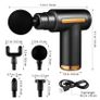 4 Heads Massage Gun Deep Tissue Handheld Percussion Muscle Percussion Massager Image 7