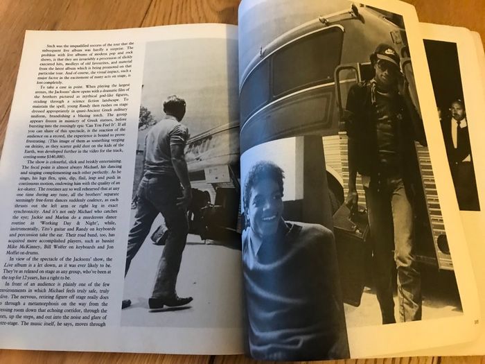 Michael Jackson Illustrated Biography - Collectable