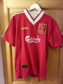 Authentic Original 1995/96 Liverpool Home Jersey