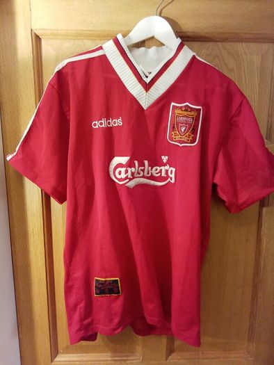 Authentic Original 1995/96 Liverpool Home Jersey