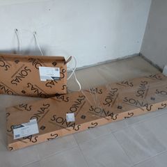 Sonas Scandinavian Bath Panels in Matt White (Long part 180cm, short end 80cm)