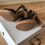 Nine West black strappy platform sandals Image 3