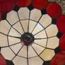 Matching set of 3 Vintage Tiffany style light fittings. Image 4