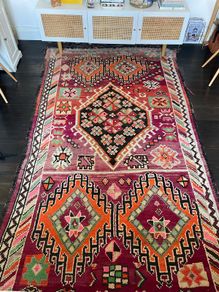 Vintage Moroccan rug