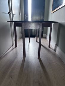 Antique folding hunting table