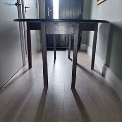Antique folding hunting table