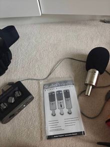 B1 studio projects mic including m audio and leads