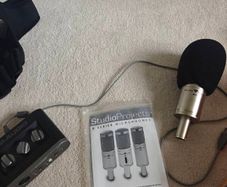 B1 studio projects mic including m audio and leads