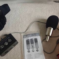 B1 studio projects mic including m audio and leads