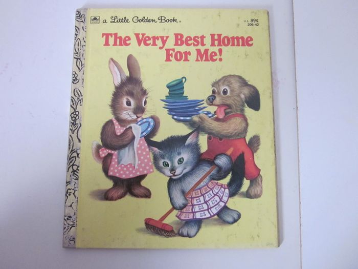 Six Walt Disney's  a little Golden Book  1949-1983.