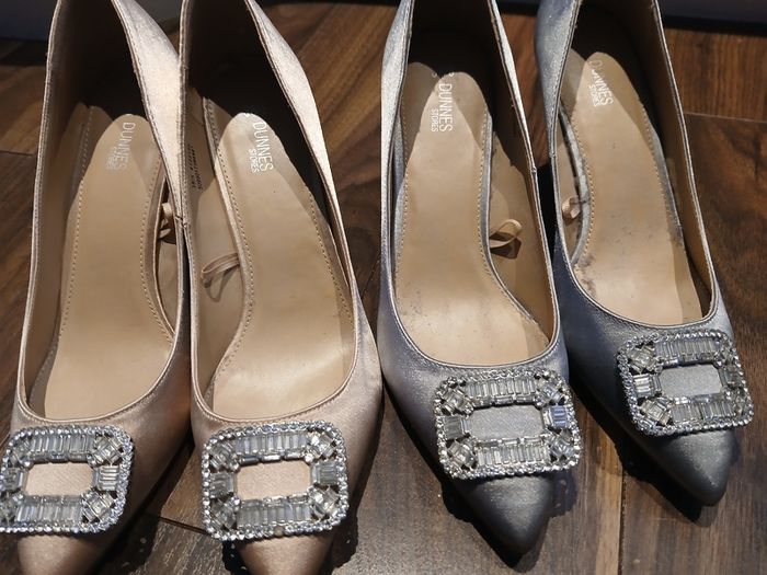 Full wardrobe of 22 pairs of size 5(38) shoes and boots, including Faith, Clarkes, Havianas, flip flops, Crocs, work shoes, court shoes, dressy shoes, high heel boots, and waterproof hiking boots. - LOW PRICE FOR QUICK SALE