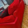 2 seater couch mirage red Image 3