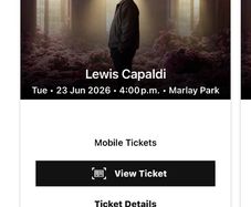 Lewis Capaldi tickets