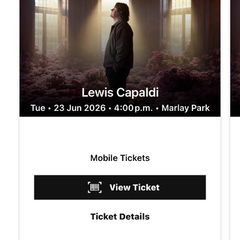 Lewis Capaldi tickets