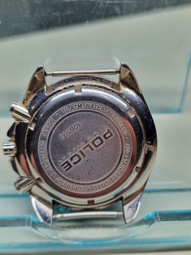 POLICE Chronograph Watch  Yellow Dial